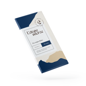 Tablette de chocolat noir grand cru 75% origine Bélize