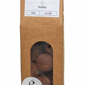Boîte de truffes au chocolat