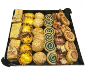 Assortiment de mignardises salées