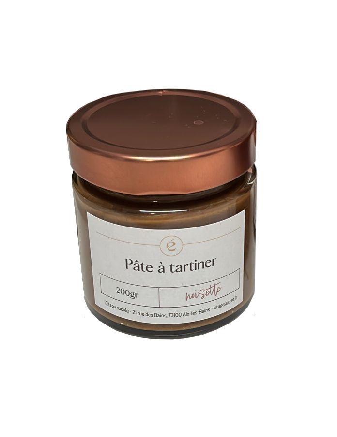 Pâte à tartiner aux noisettes