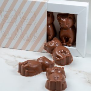 CHATONS GUIMAUVE CHOCOLAT AU LAIT x6