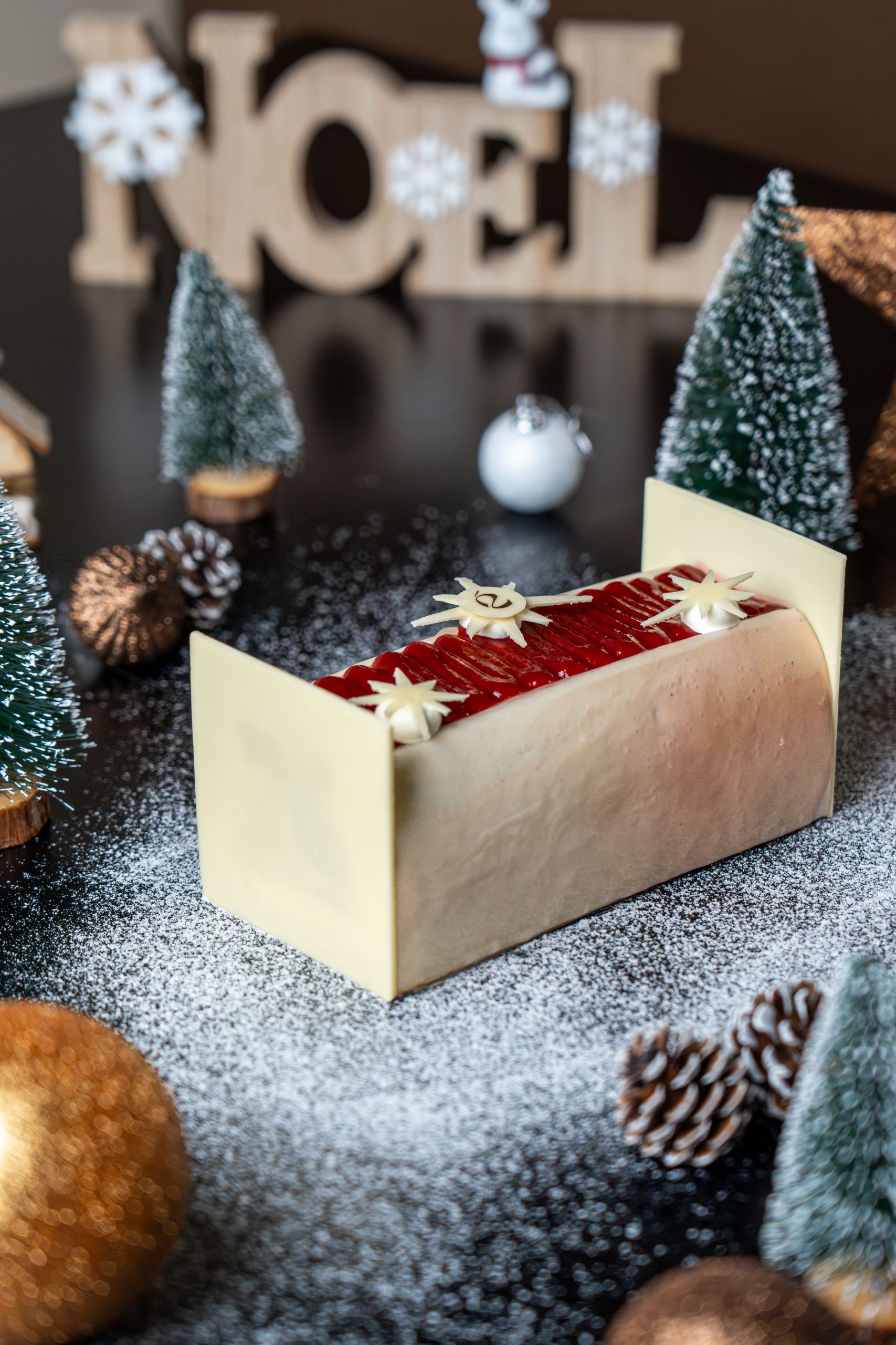 Bûche Thé – Fruits Rouges
