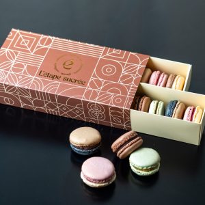 Boîte de 16 macarons