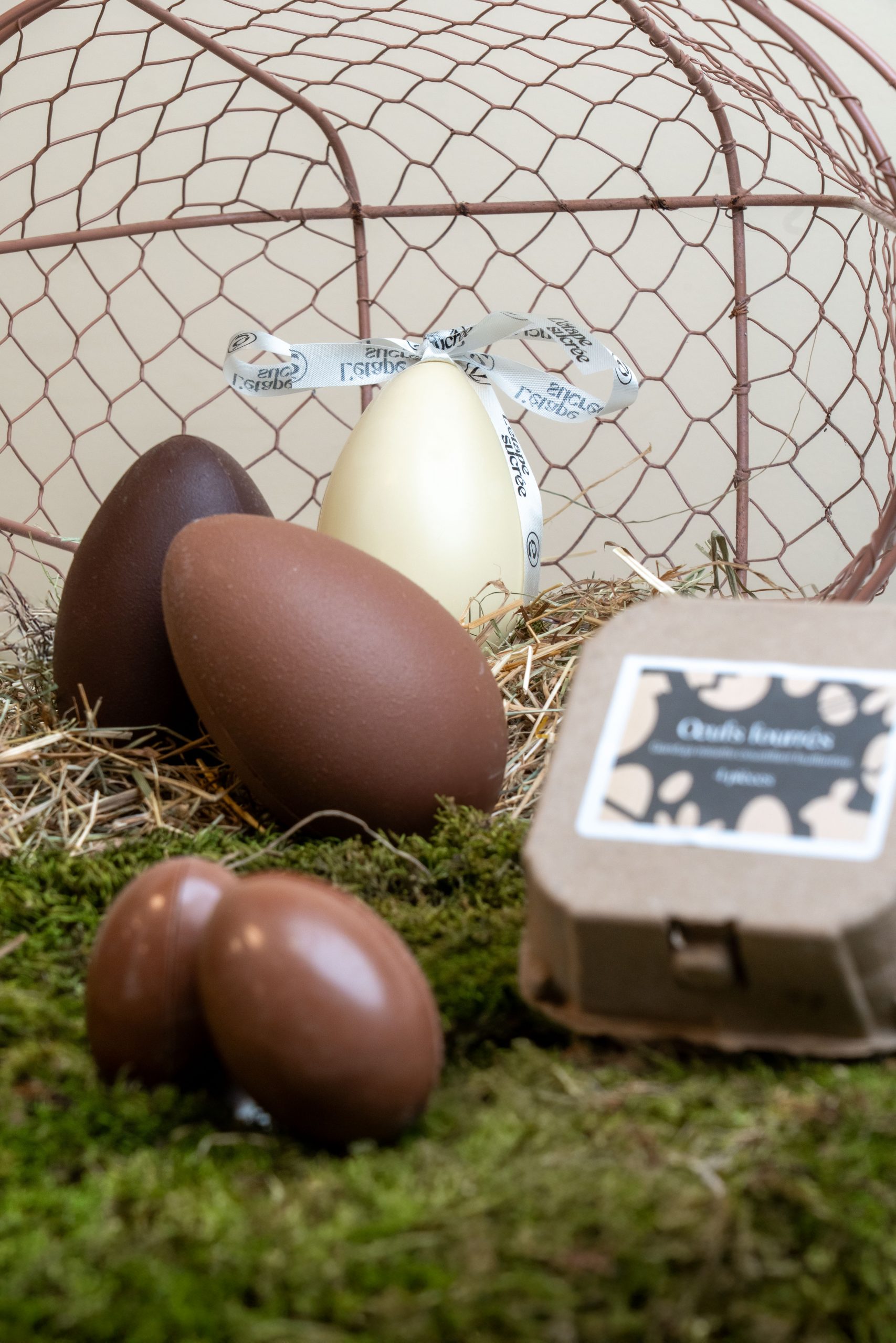 Oeufs praliné noisette